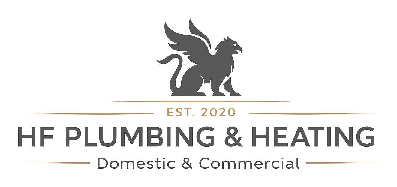 hf plumbing & heating ltd logo upscaled transparent margin 0pct